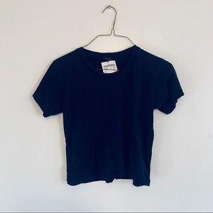 NWT Brandy Melville Basic Navy Top